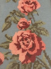 Ancien canevas encadré –