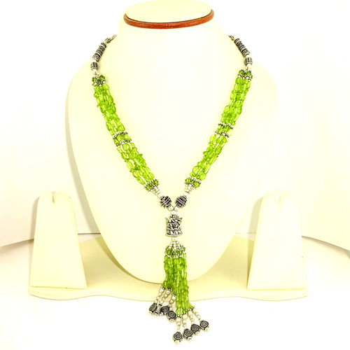 Collier péridot naturel - collier,