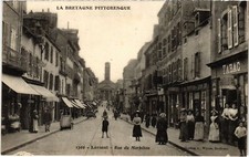Cpa lorient rue morbihan - lorient,