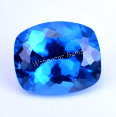 Naturel bleu zircon ct - bleu,
