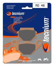Plaquettes de frein TECNIUM MX/Quad métal fritté - MO44