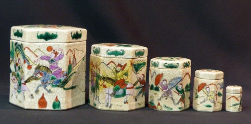 19èm art chine pot - art, 5