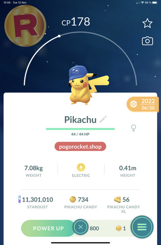 Pikachu tcg hat - pikachu, costume