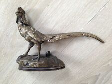 Beau bronze XIXème oiseau perdrix non signé