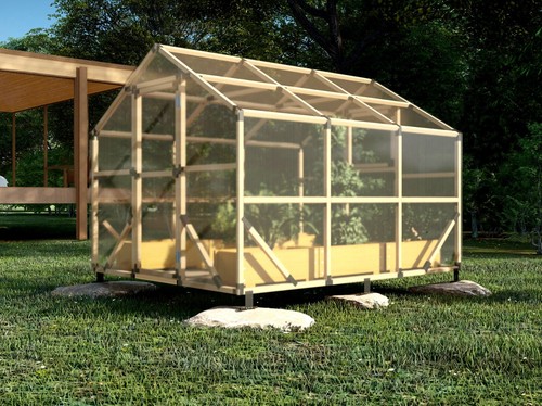Eco serre jardin bois de - eco, en