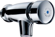 DELABIE Robinet temporisé mural de lavabo TEMPOSTOP 15X21