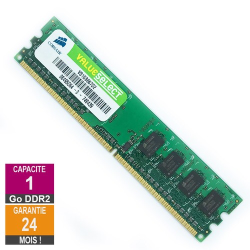 Barrette mémoire 1go ram ddr2 - mémoire,
