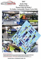 DECALS 1/43 REF 2937 Škoda