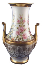 Vase En Porcelaine Vieux Locre