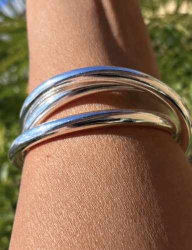 Bracelet jonc argent - bracelet, en