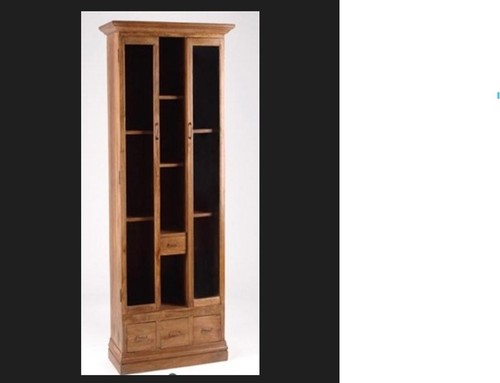 Armoire bibliotheque bois - armoire,