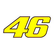 Sticker plastifié 46 ROSSI