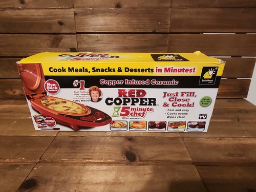 Copper red minute chef - red,
