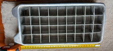 Bac à glaçon vintage en aluminium vintage ancien 36 glaçons