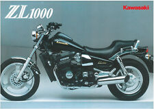 Prospectus KAWASAKI ZL 1000 ELIMINATOR Brochure Catalogue Prospekt en Français
