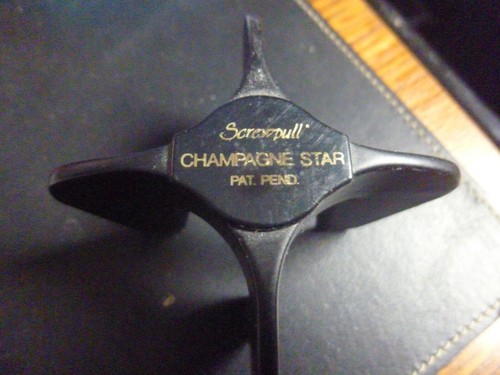 Vintage screwpull champagne - vintage,