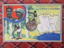 CARTES  Edition spéciale Produits  Lion Noir-Colonies françaises COTE     IVOIRE
