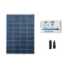 Kit solaire photovoltaïque 100W 12V PWM régulateur 10A EpEver