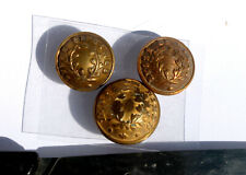 RARE 3 BOUTON UNIFORME ANCIEN - LYCEE DE NIMES - T.W & W / SUPERIEUR - D:15,17mm