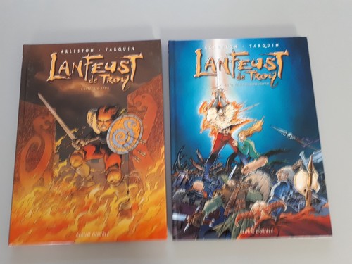 Deux doubles albums lanfeust - albums,