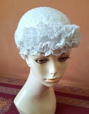 Coiffe en filet de coton