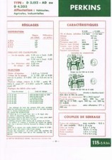 D3.152AD-D4.203 - Fiche Technique Perkins