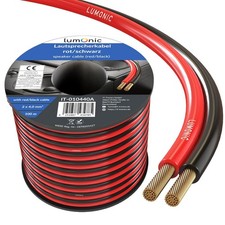 100m Câbles de haut-parleurs