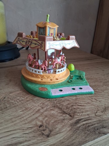 Vintage polly pocket - pocket, carousel