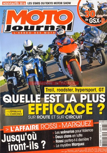 Moto journal 2168 suzuki gsx - 2168, gsx-r