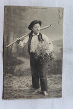 Cpa 1902, Briec, faneur