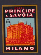 Ancienne  étiquette bagage