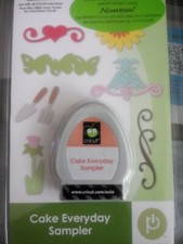 Cricut Cartridge Cake Everyday Sampler! RARE!  Use with all cricut machines! New