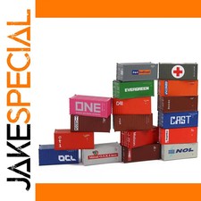 JakeSpecial – Vibrant N Scale 20 ft Shipping Container Set