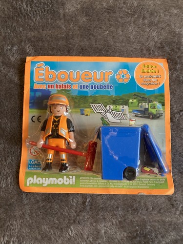 Personnage geobra éboueur - 1,