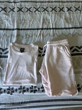 Ensemble Short TShirt Rose La