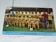 CLIPPING POSTER FOOTBALL 1981-1982 SC TOULON DUVAL DIALLO ALFANO DALGER RABAT