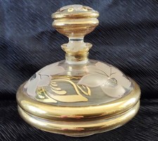 Flacon à parfum verre décor