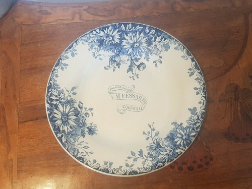 Ancienne assiette publicitaire