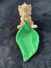 doudou Plat Peluche roi lion