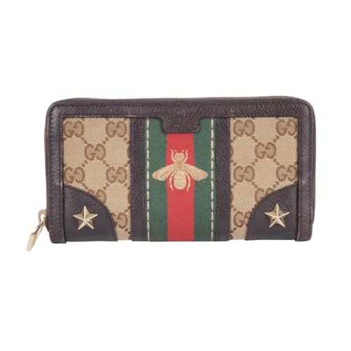 Gucci portefeuille bee - portefeuille, zippy