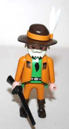 Playmobil 3875 trappeur fusil - trappeur,