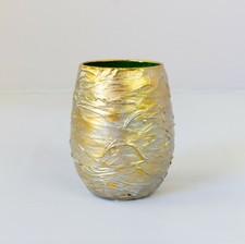 HANDMADE GLASS DECORATIVE VASE