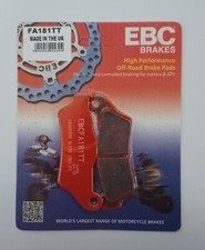 EBC Carbone Tt Avant Disque Frein Coussinets (1 Set) Pour Sherco 250 Sef-R (2013