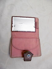 ANCIEN ÉTUI "LANCEL" POUR MAQUILLAGE AVEC MIROIR BISEAUTÉ