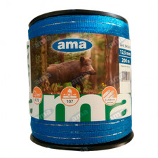 Bande De Fil Pour Clôture Électrique Spéciale Sangliers Couleur Bleue 200 Mètres