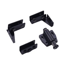 Charnière en acier inoxydable haute performance pour portes vitrées 58 mm avec