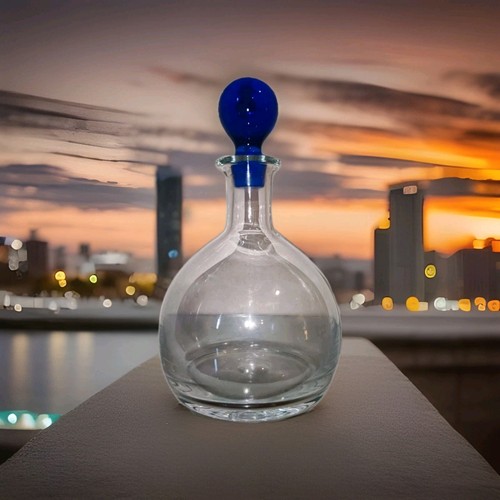 Carafe vintage verre - vintage, soufflé