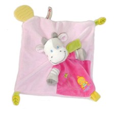 NICOTOY Doudou plat Vache