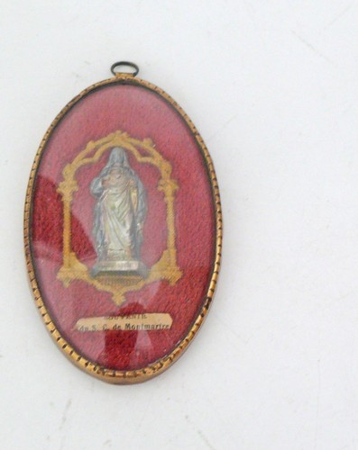 Médaillon verre bombé - médaillon,