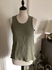 Débardeur top LACOSTE taille 38/40 vert kaki